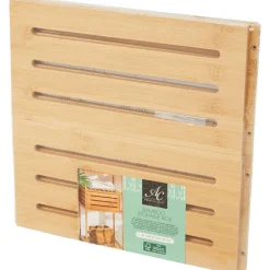 Woonaccessoires>Merk Absolu Chic Bamboe Opbergkist Beige,Bruin