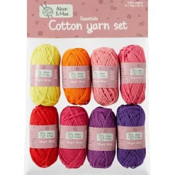 Breien & Haken>Alison & Mae Essentials Katoengaren Meerkleurig