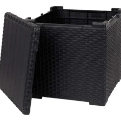 Tuinmeubelen>Merk Allibert 2-In-1 Opbergbox En Tafeltje Zwart