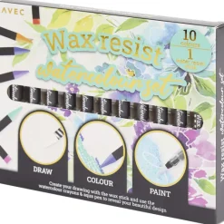 Kleuren & Tekenen>Paw Patrol Avec Wax Resist Aquarelset Meerkleurig