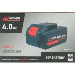 Gereedschap>AX-power Oplaadbare Accu