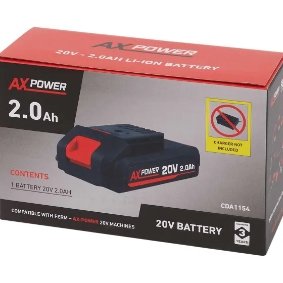 Gereedschap>AX-power Oplaadbare Accu