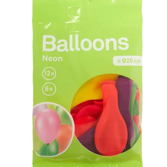 Ballonnen & Slingers>Merk Ballonnen Meerkleurig
