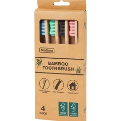 Mondverzorging>Colgate Bamboe Tandenborstels Meerkleurig