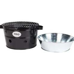 Bbq & Accessoires>Big Jeff Barbecue-Teil Blauw,Zilver,Zwart