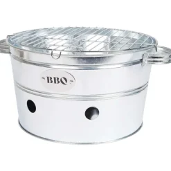 Bbq & Accessoires>Big Jeff Barbecue-Teil Blauw,Zilver,Zwart