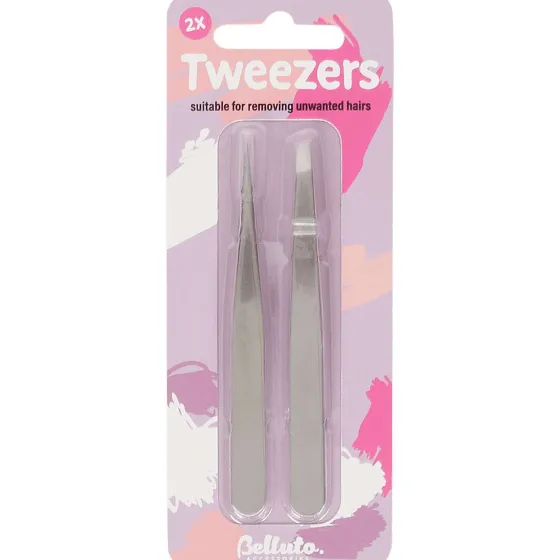 Make-Up>Max & More Belluto Accessories Pincetten Zilver