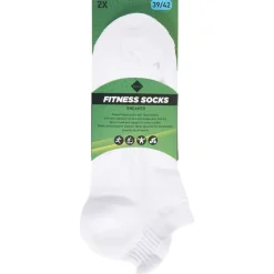 Sportkleding>Boa Tactel Sneakersokken Zwart,Wit