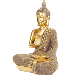 Woonaccessoires>Merk Boeddha Beeld Goud