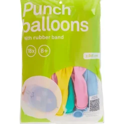 Ballonnen & Slingers>Merk Boksballonnen Meerkleurig