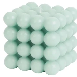 Kaarsen>Candra Bolletjeskaars Beige,Groen,Wit