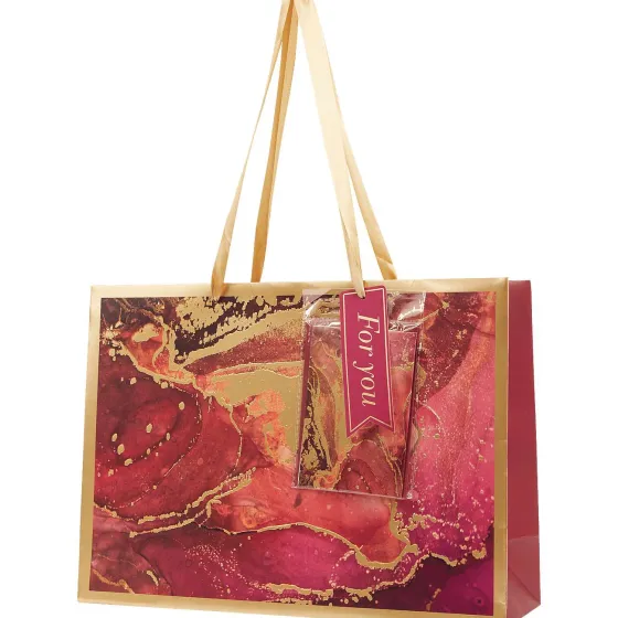Inpakken>Merk Cadeautas Met Wenskaart Print