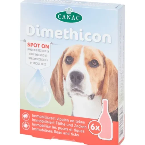 Dierenbenodigdheden>Merk Canac Vlooiendruppels