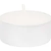 Kaarsen>Candra Theelichten Wit Zilver,Wit