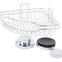 Badkamer & Toilet Accessoires>Cascata Doucherek Zilver