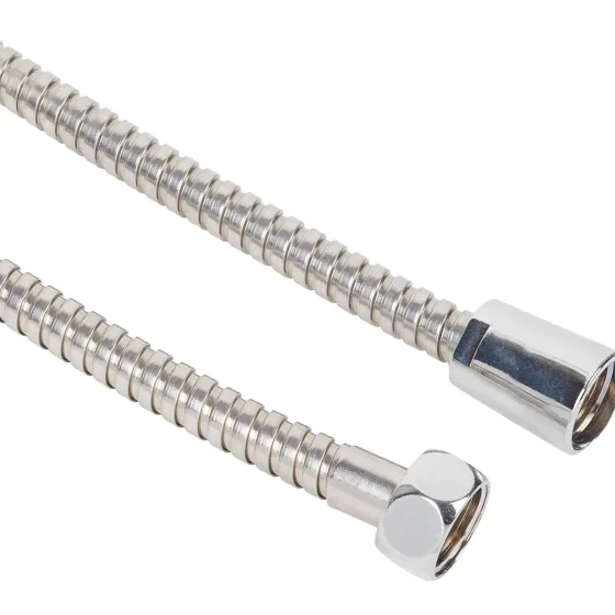 Badkamer & Toilet Accessoires>Cascata Doucheslang Zilver