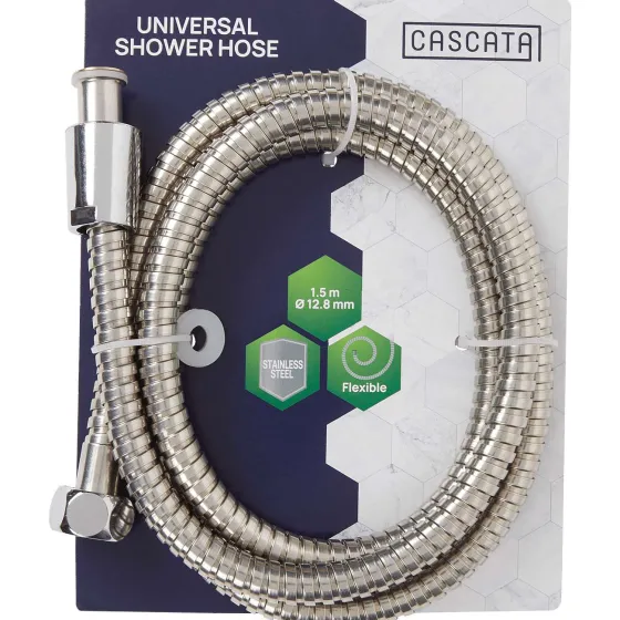 Badkamer & Toilet Accessoires>Cascata Doucheslang Zilver