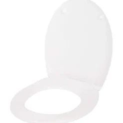 Badkamer & Toilet Accessoires>Cascata Softclose Toiletbril Wit,Zwart