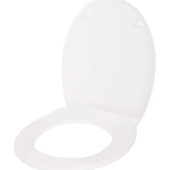 Badkamer & Toilet Accessoires>Cascata Softclose Toiletbril Wit,Zwart