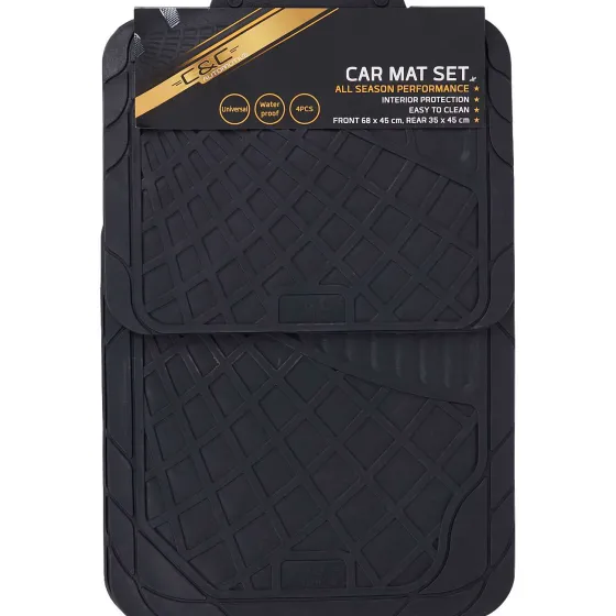 Auto Accessoires>C&C Automattenset Zwart
