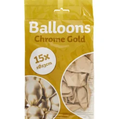 Ballonnen & Slingers>Merk Chroom Ballonnen Blauw,Goud,Roze,Zilver