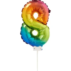 Ballonnen & Slingers>Merk Cijfer Folieballon Koper,Goud,Zilver