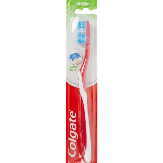 Mondverzorging>Colgate Tandenborstel Twister White Blauw,Rood