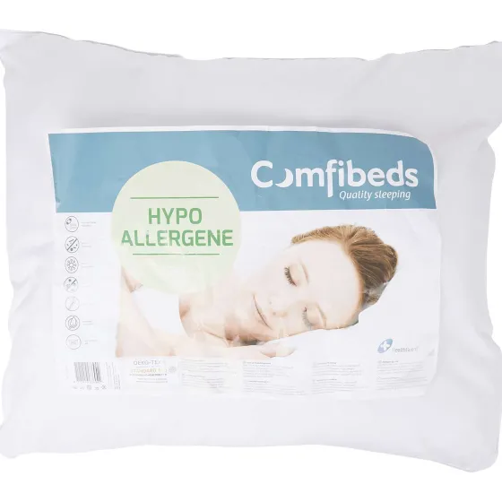 Beddengoed>Comfibeds Hypoallergeen Hoofdkussen Wit