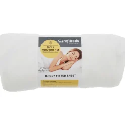 Beddengoed>Comfibeds Jersey Hoeslaken Wit
