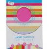 Kaarten>Office Essentials Craft Sensations Linnen Hobbykarton Meerkleurig