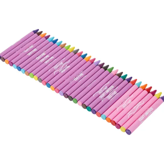 Kleuren & Tekenen>Paw Patrol Craft Universe Waskrijtjes Blauw,Geel,Roze