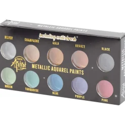 Schilderen>Van Bleiswijck Creative Artist Metallic Aquarelverfset Meerkleurig