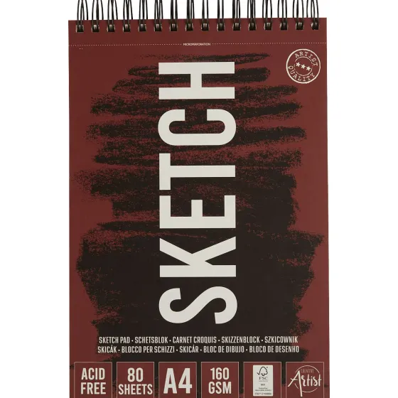 Schilderen>Van Bleiswijck Creative Artist Schetsblok Met Spiraal