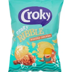 Chips>Croky Crazy Ribble Roasted Chicken