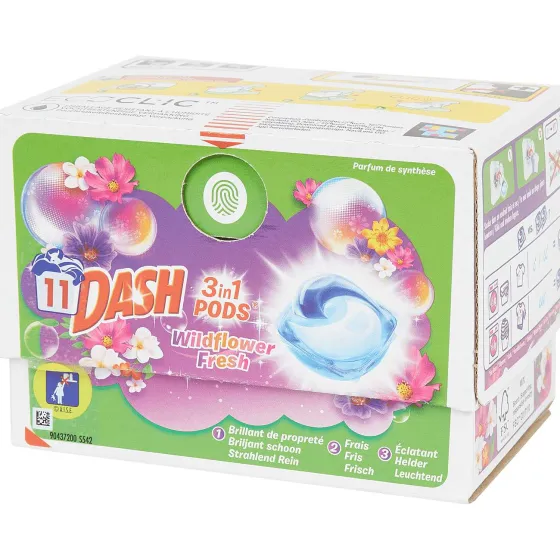 Afwas- & Wasmiddelen>Dash 3-In-1 Pods Wildflower Fresh