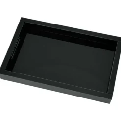 Woonaccessoires>Merk Decoratief Spiegelplateau Zwart,Zilver