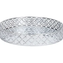 Woonaccessoires>Merk Dienblad Met Spiegel Goud,Zilver