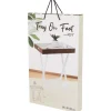 Woonaccessoires>Merk Dienblad Op Voet Bruin,Wit
