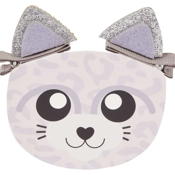 Haaraccessoires>Schrunchmiez Dierenoortjes Haarklemmen Print