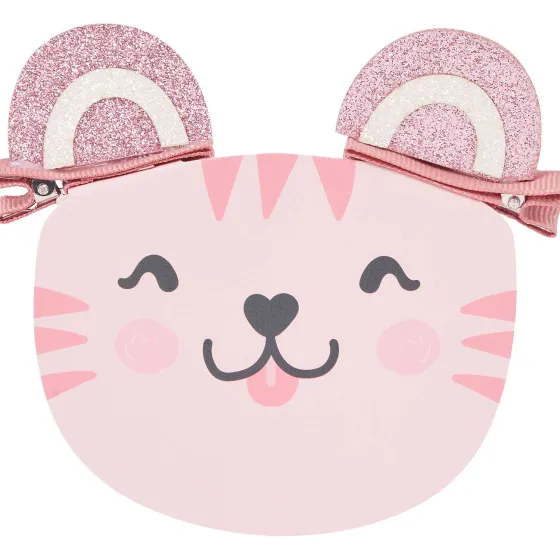 Haaraccessoires>Schrunchmiez Dierenoortjes Haarklemmen Print