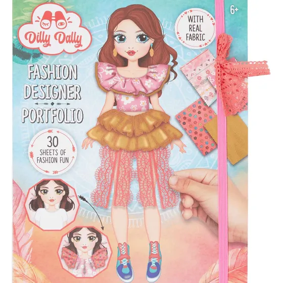 Kleuren & Tekenen>Dilly Dally Make-Up-Boek Print