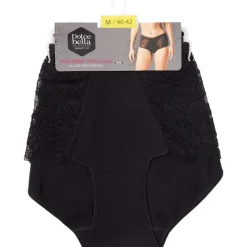 Ondergoed>Dolce Bella Midi-Slips Zwart