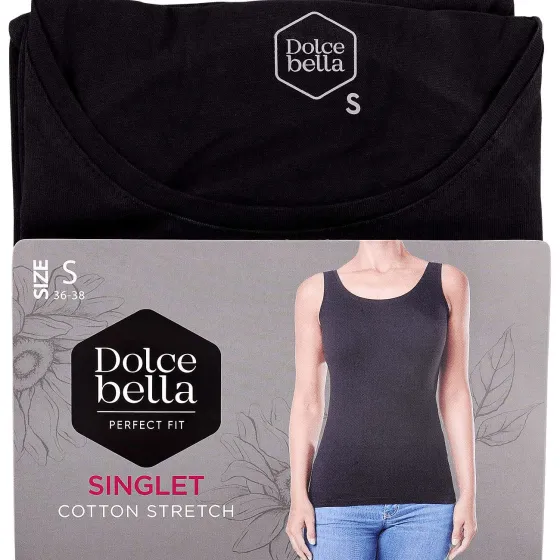 Kleding>Dolce Bella Singlet Zwart