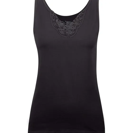 Ondergoed>Dolce Bella Singlet Zwart
