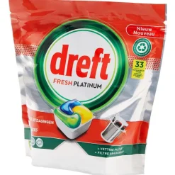 Afwas- & Wasmiddelen>Dreft Fresh Platinum Vaatwastabletten Original