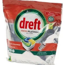 Afwas- & Wasmiddelen>Dreft Fresh Platinum Vaatwastabletten All In One