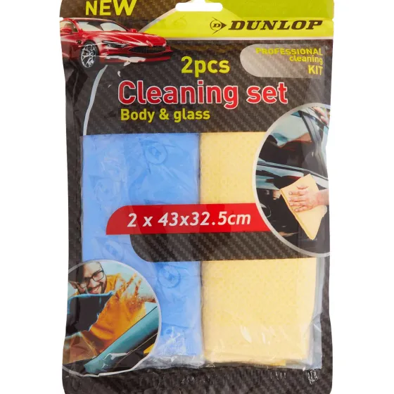 Auto Accessoires>Dunlop Auto Reinigingsset