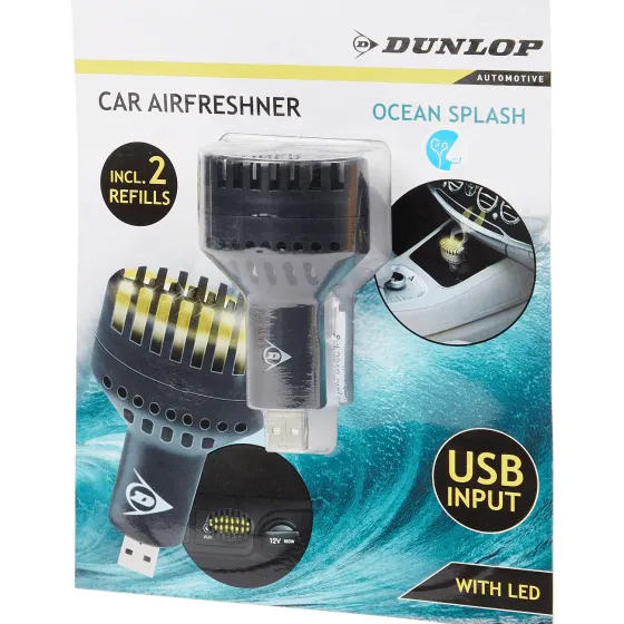 Auto Accessoires>Dunlop Auto-Luchtverfrisser Ocean Splash