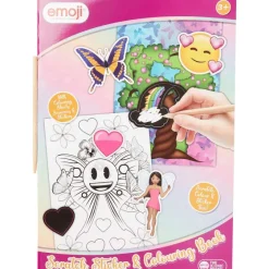 Kleuren & Tekenen>Paw Patrol Emoji Krassticker- En Kleurboek Print,Meerkleurig