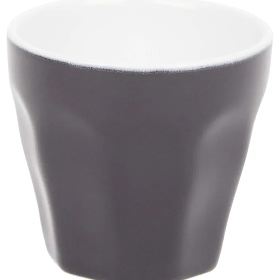 Servies>Merk Espresso Beker Zwart,Grijs,Wit